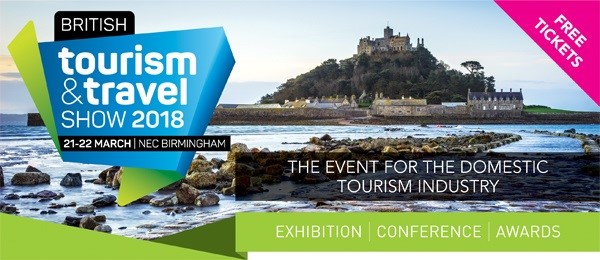 British Tourism and Travel Show banner